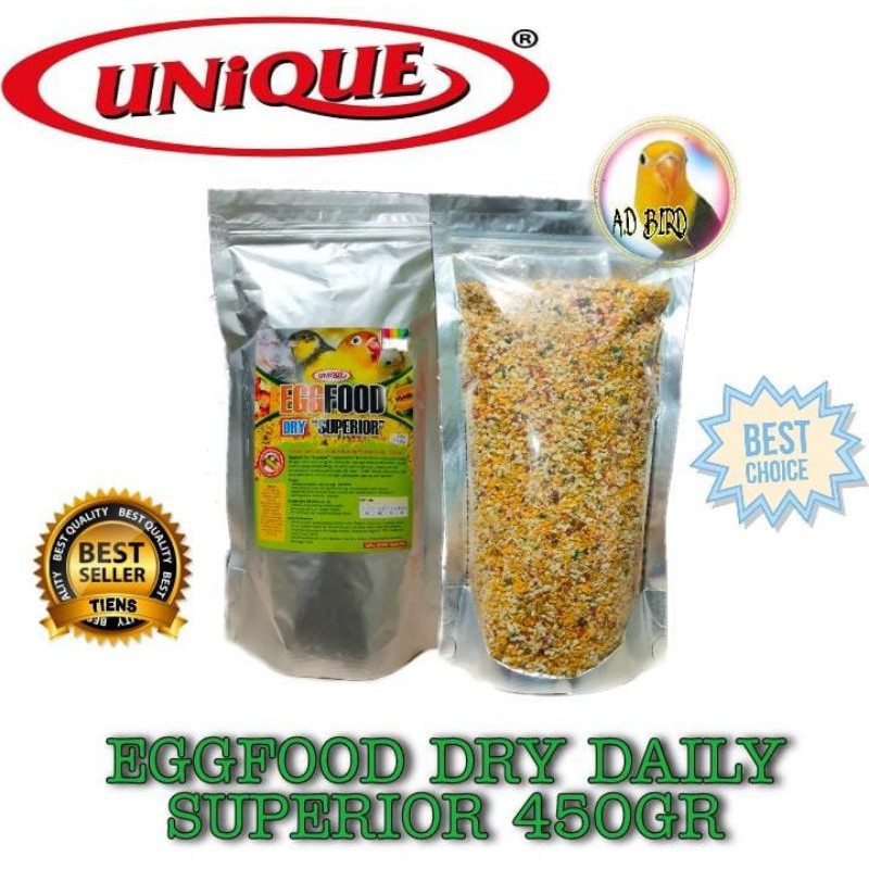 

UNIQUE EGGFOOD (450 GRAM)