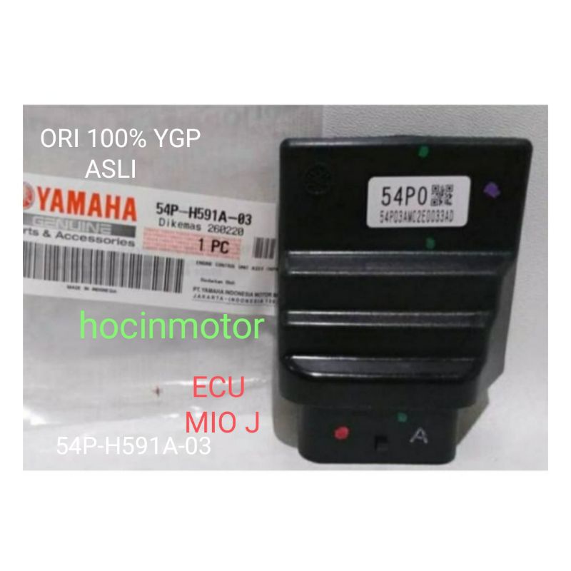 ECU MIO J/MIO GT/SUOL GT/X RIDE 54P-H591A-03 ORI 100%YGP ASLI YAMAHA