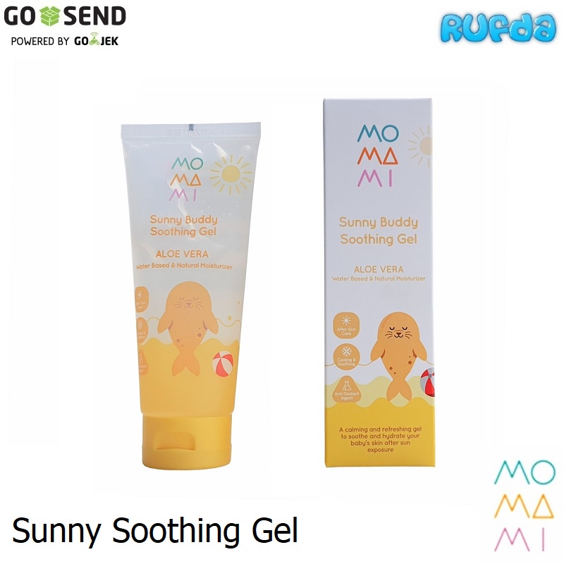 Momami Sunny Buddy Soothing Gel Meredakan Kulit Terbakar Sinar Matahari