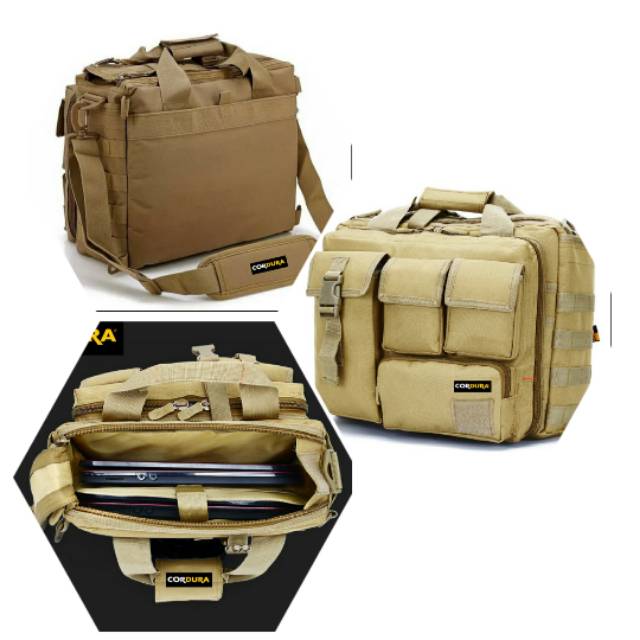 Tas Selempang Laptop Army Tactical 5.11 Anti Air Slempang 511