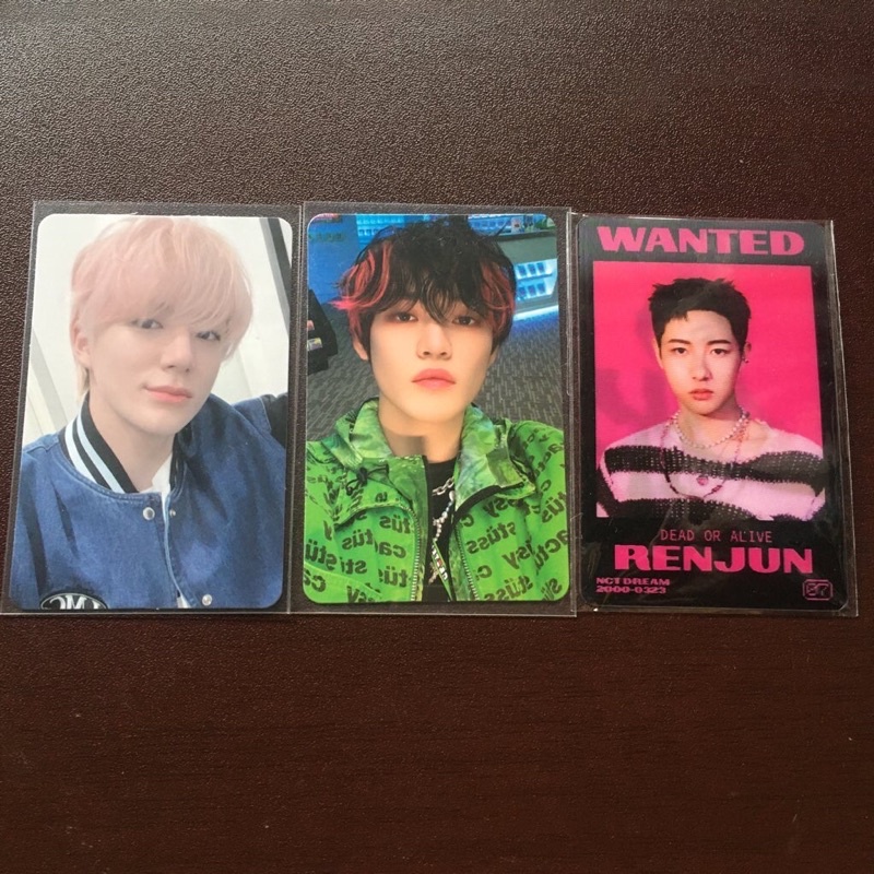 [READY STOCK] PC POTOCARD NCT DREAM JENO POB SM STORE GLITCH MODE CHENLE LD LUCKY DRAW GLITCH MODE R