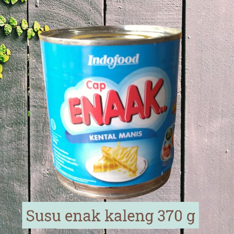 Jual Susu Enak Kental Manis Kaleng 370 G Shopee Indonesia