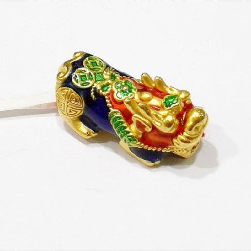 Charm hongkong emas murni kirin cat