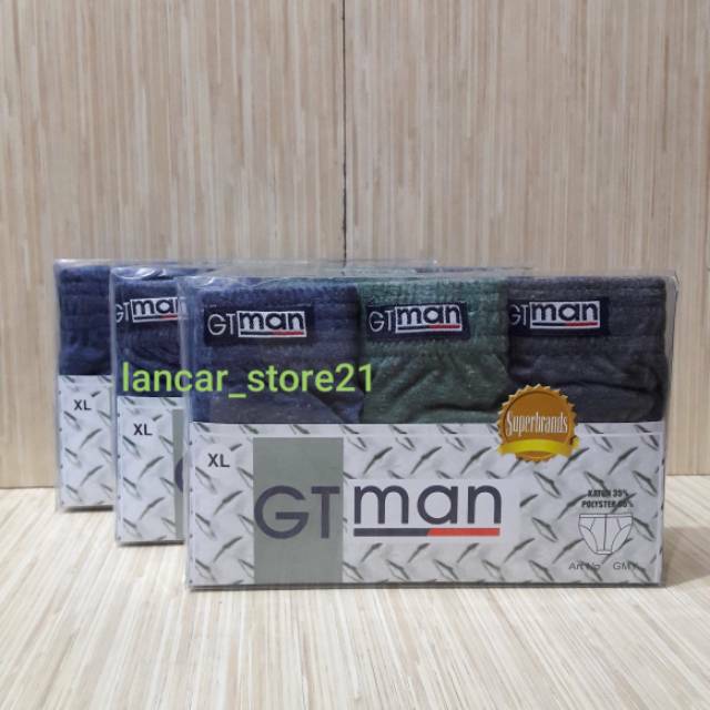 3PCS CELANA DALAM GT MAN GMY/GT MAN GMY/CD PRIA BERKUALITAS