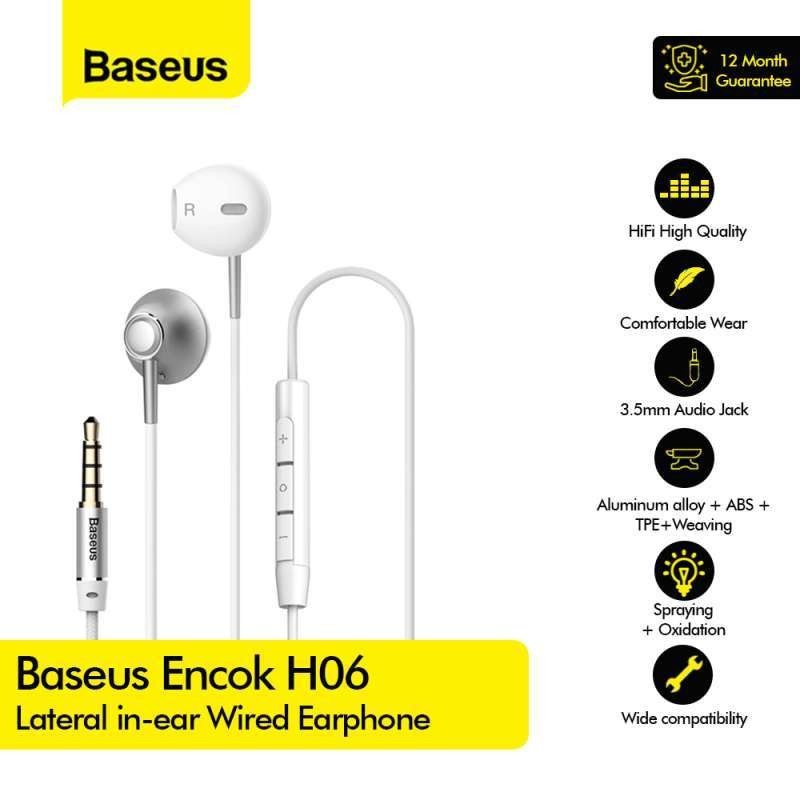 BASEUS Encok H06 lateral in-ear Wired Earphone