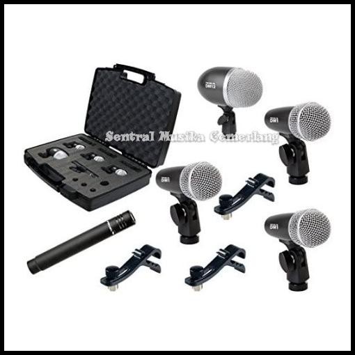 Shazfa.10 | Mic Drum Proel Drum Microphone Set Dmh5Xl 5 Pieces With Case