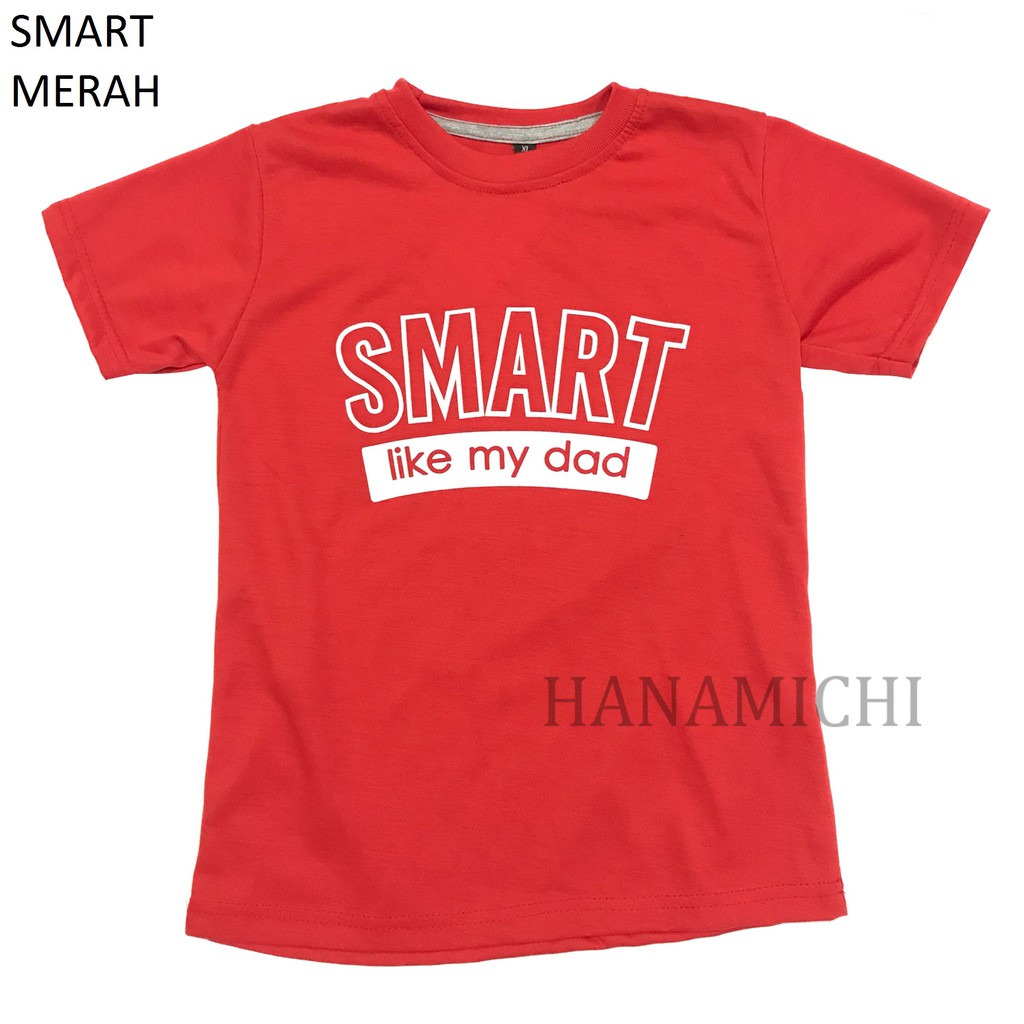 Hanamichi SMART Kaos Anak Lengan Pendek