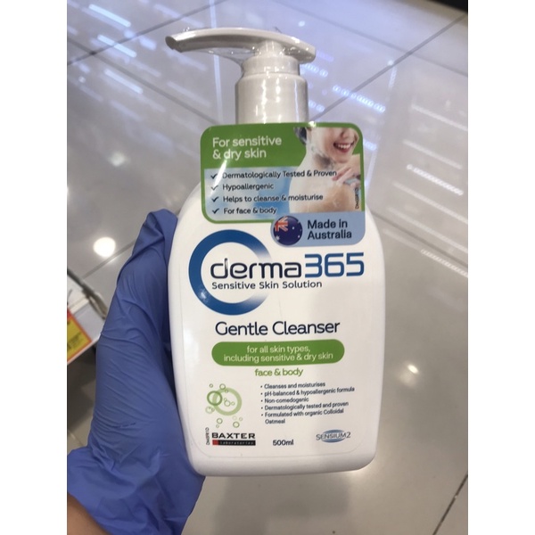 Derma 365 Gentle Cleanser 500ml