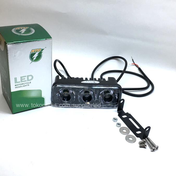 Lampu Tembak/Sorot Rtd Led Cree 3 Led. - Putih