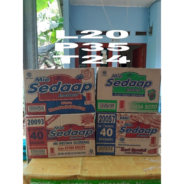 

Kardus Bekas sedap mi