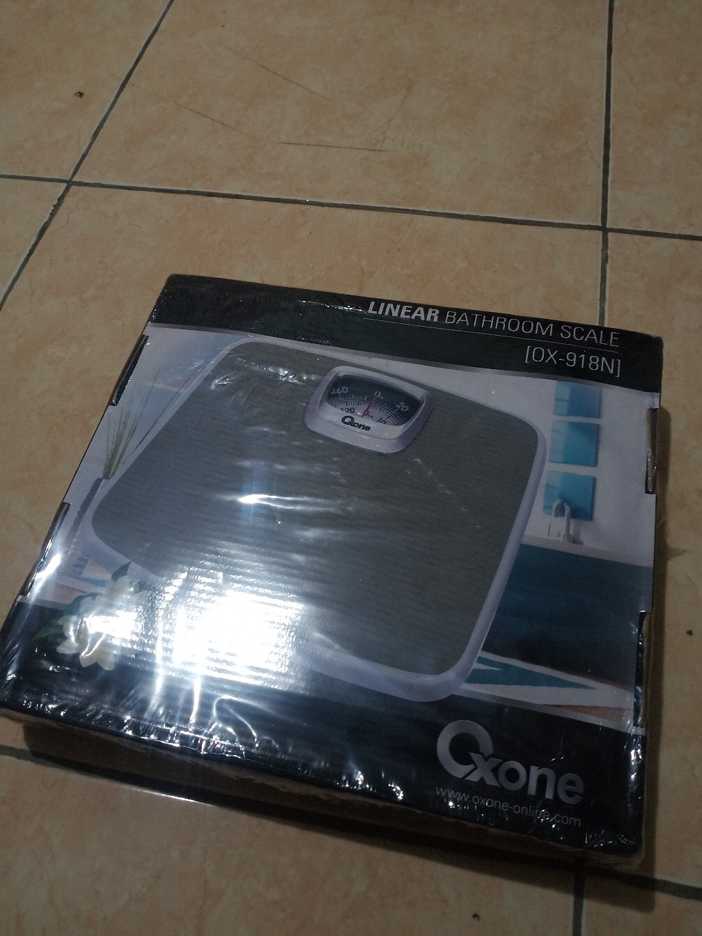 Na Oxone Linear Bathroom Scale Timbangan Badan Ox 918 N / Ox-918n