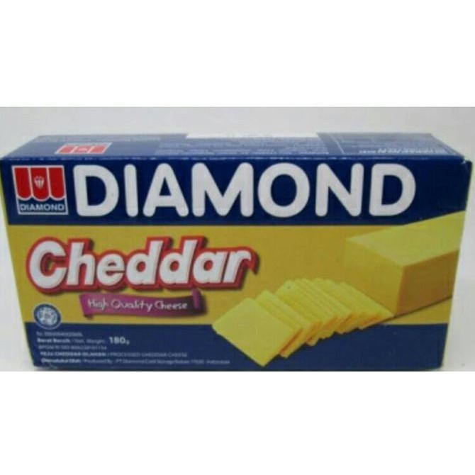 

ENAK KEJU CHEDDAR DIAMOND 180Gr BANYAK RASA