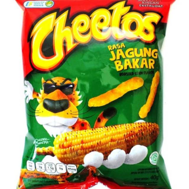 Chiki Chikki Chetos Cheetos Jagung Bakar Twist Roasted Corn Flavor 40gr