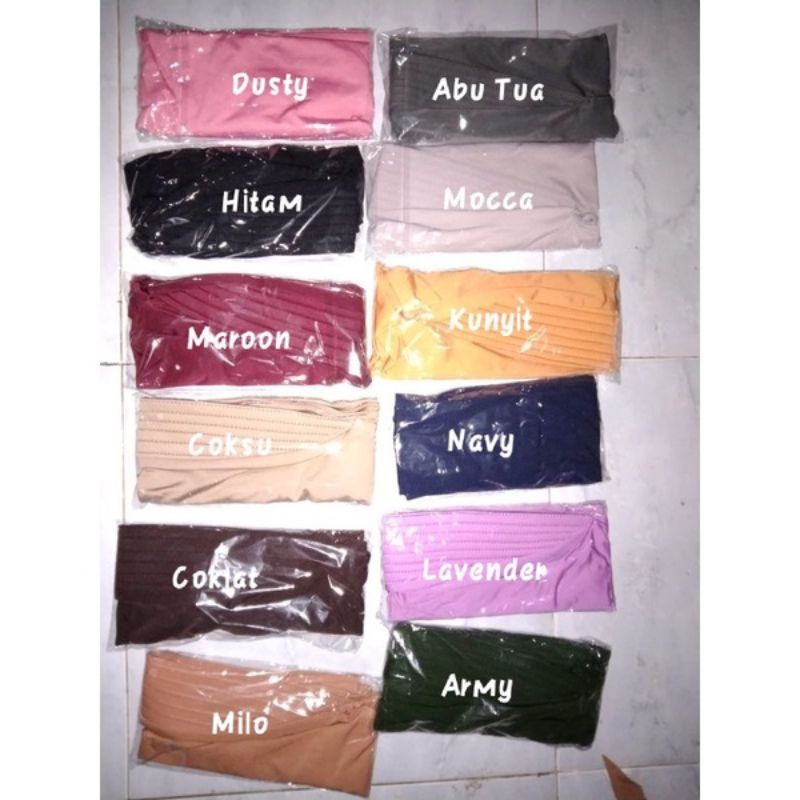 MURAH 1kg=(14pcs) jilbab sport Jersey/jilbab instan sporty-8