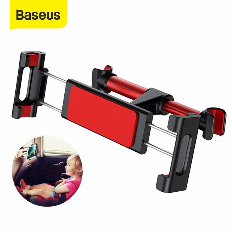 BASEUS ORIGINAL Back Seat Car Mount Vehicle Phone Holder Bracket Hook Gantungan Kursi Belakang Mobil