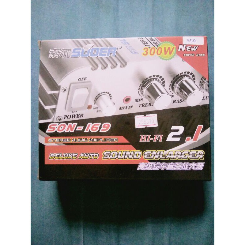 Stereo Audio amplifier 300 watt Suoer type SON-169