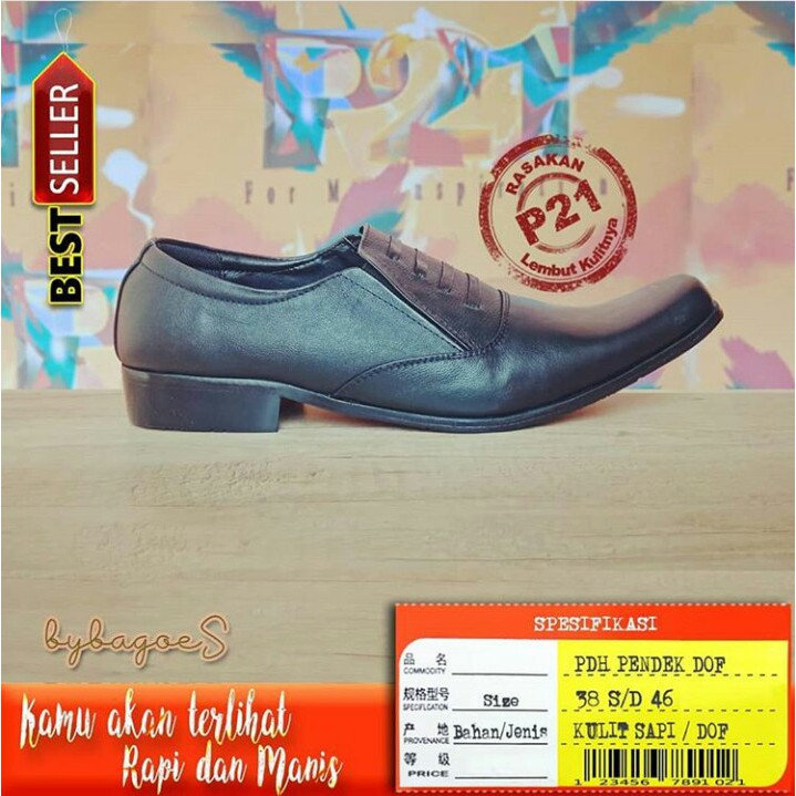 SEPATU PRIA / PDH DOFF / P21 / SEPATU DINAS / DOF