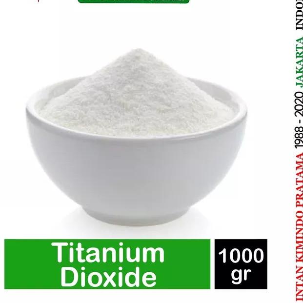 

Berkualitas Pemutih makanan food grade, Titanium Dioxide, Tio2 1 kg