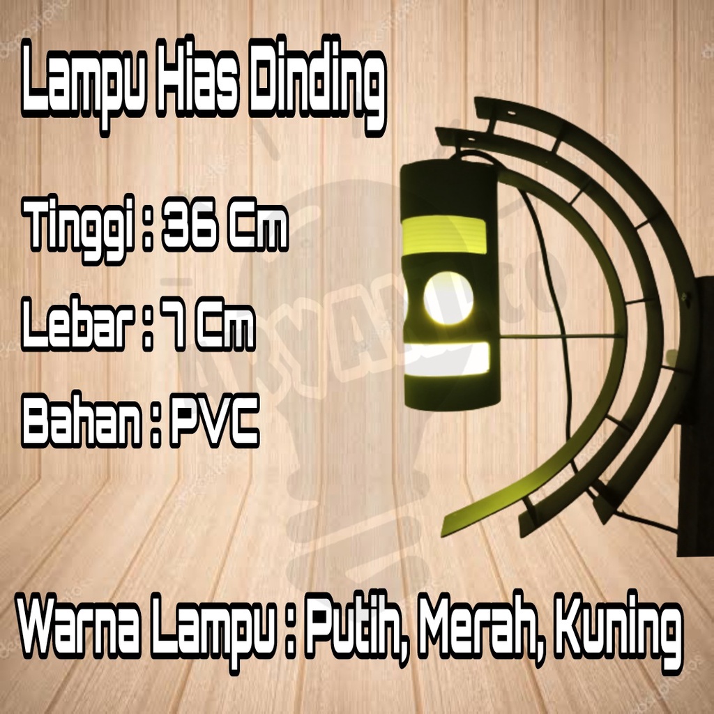 lampu tempel dinding minimalis