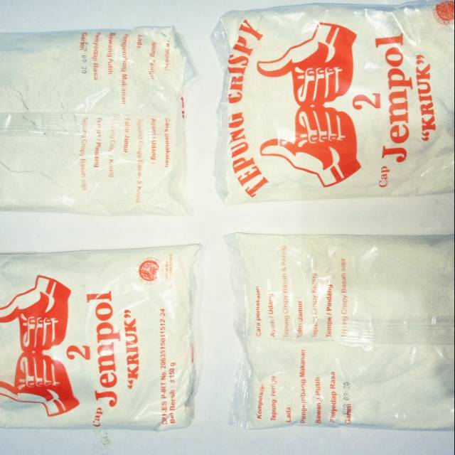 

Tepung Crispy cap 2 jempol "kriuk