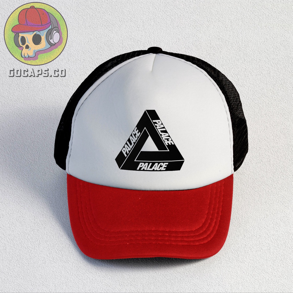 Palace | Trucker Hat | Topi Pria | Trucker | Baseball | Brand | Topi Jaring | Gocaps