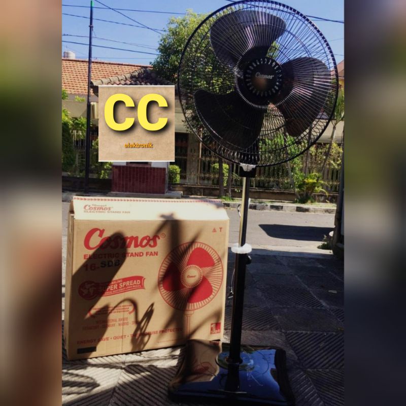 COSMOS STAND FAN / KIPAS ANGIN 16SDB / 16-SDB 16 INCH GARANSI RESMI