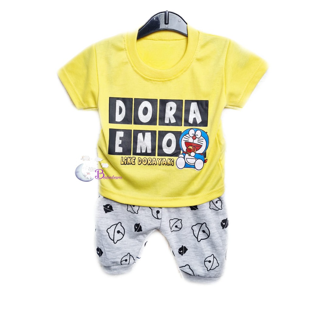 BAJU BAYI BOBOBAM D0R43M0N SETELAN ANAK LAKI-LAKI / SETELAN ANAK HARGA GROSIR