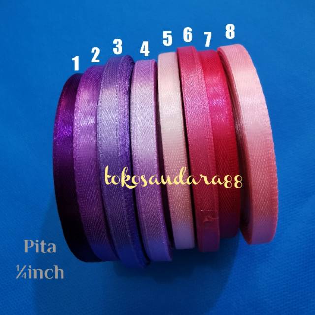 

PITA SATEN ¼inch /Roll (0,5cm) part. 2