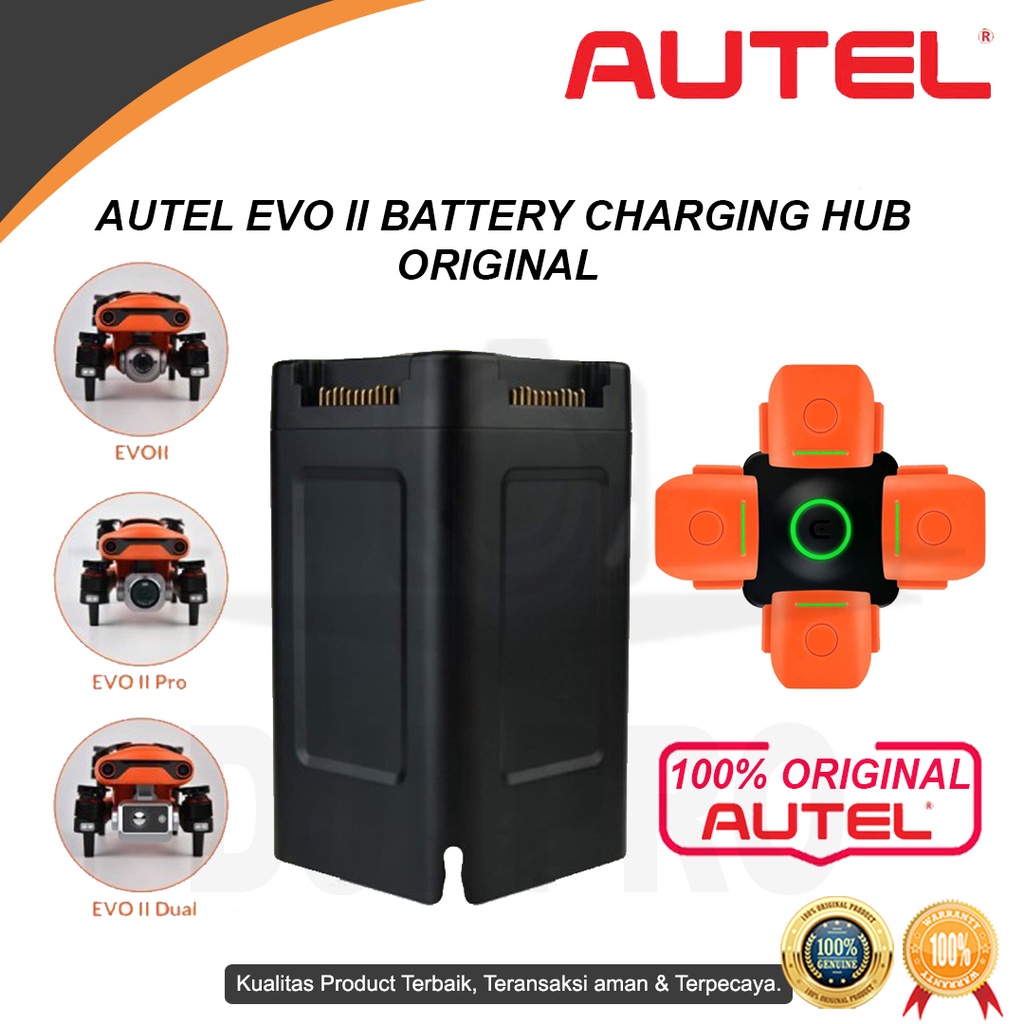 Hub Pengisi Daya Baterai Drone - Charger Cerdas untuk 4 Baterai