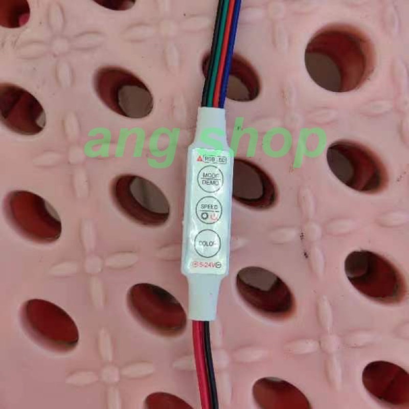 Modul Kedip RGB Mini Controller RGB 5-24V Strobo Kabel 2 Sisi 200 Pcs