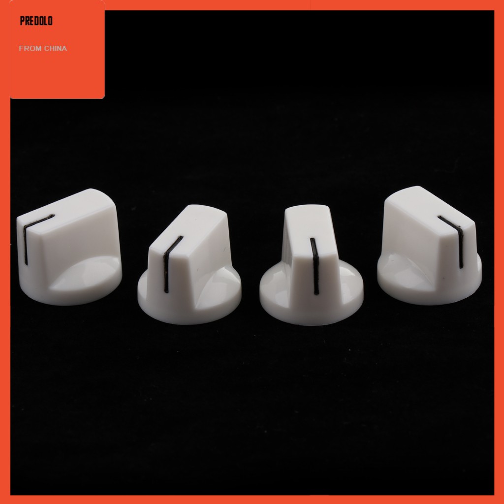 4pcs Knob Pedal Efek Gitar Bahan Plastik Untuk Hadiah