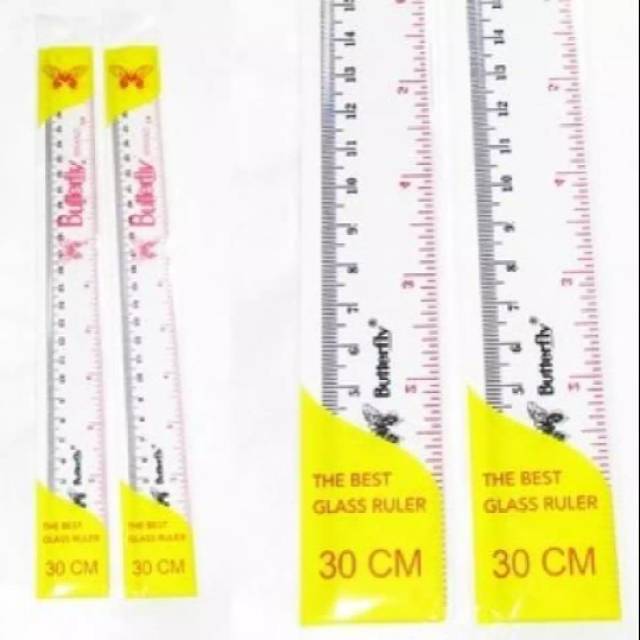

Penggaris Buterfly 30 cm