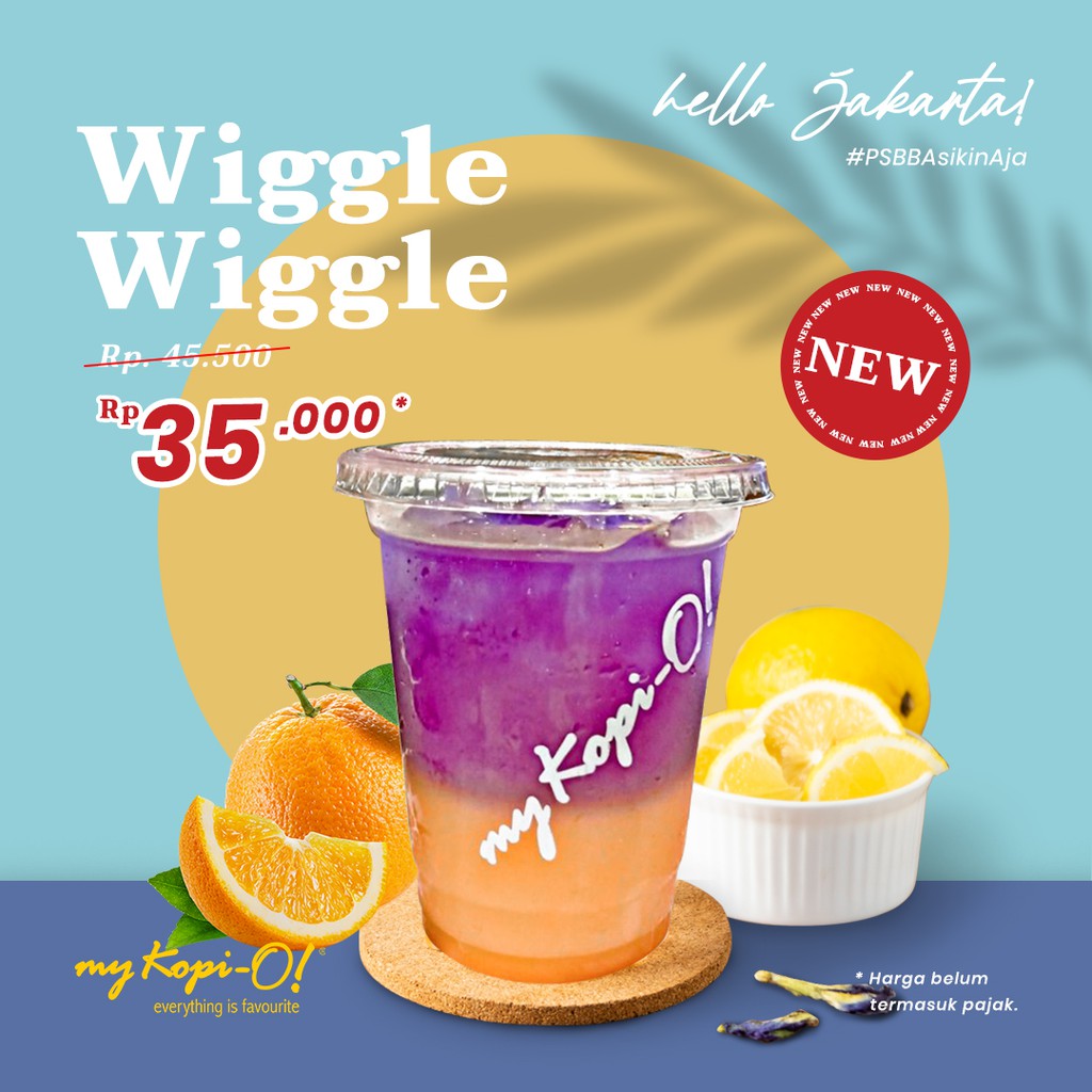 

WIGGLE WIGGLE Drink by My Kopi-O! Citos