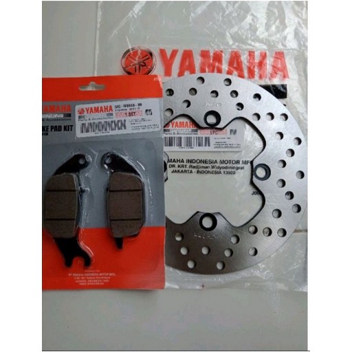 PAKET PIRINGAN BELAKANG+DISPAD BELAKANG YAMAHA JUPITER MX NEW 50C