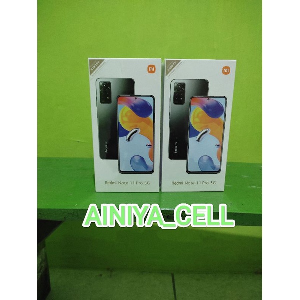 Xiaomi redmi note 11 Pro 5G ( 8/128 GB) garansi resmi