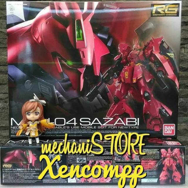 Gundam Sazabi RG Bandai Sazabi vs Nu Gundam