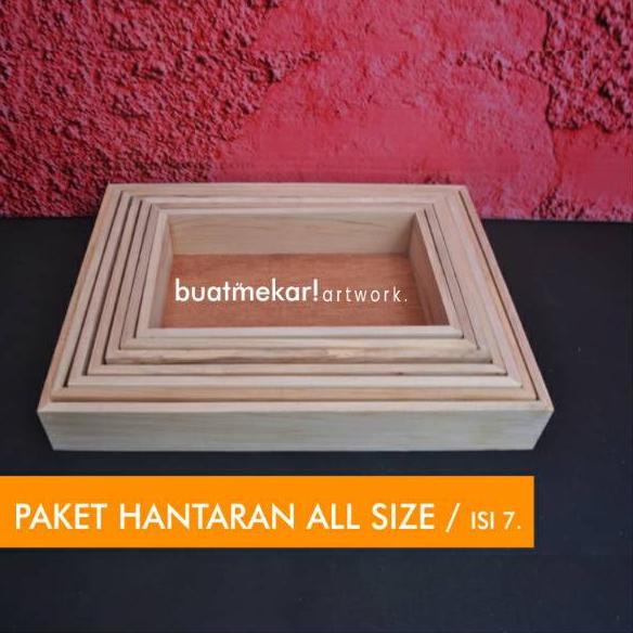 

EXCLUSIVE!KOTAK HANTARAN KAYU ISI 7|RA2