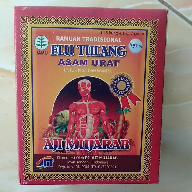 jamu flu tulang asam urat