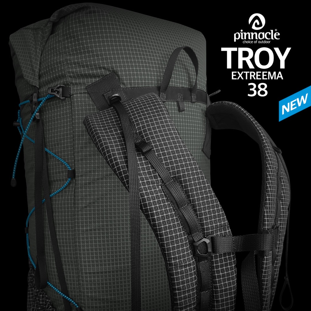 Backpack Pinnacle Troy Extreema 38L - Dark Grey