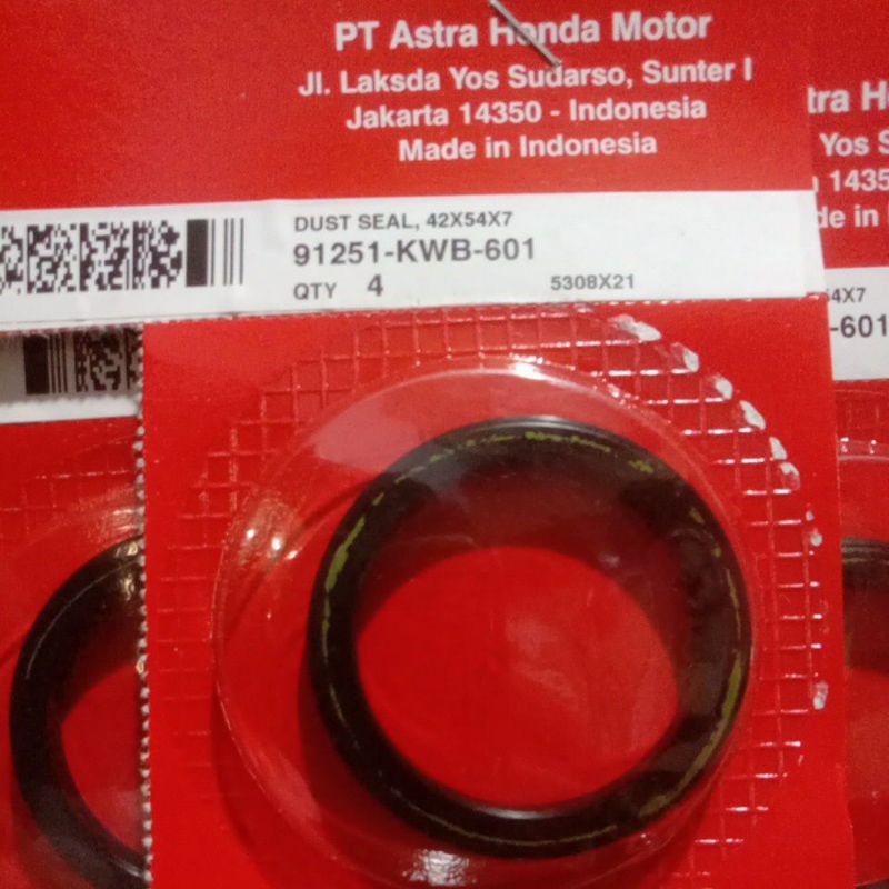 Seal gearbox Roda depan 42x54x7 Honda Blade Revo absolute Revo FI 91251 KWB 601