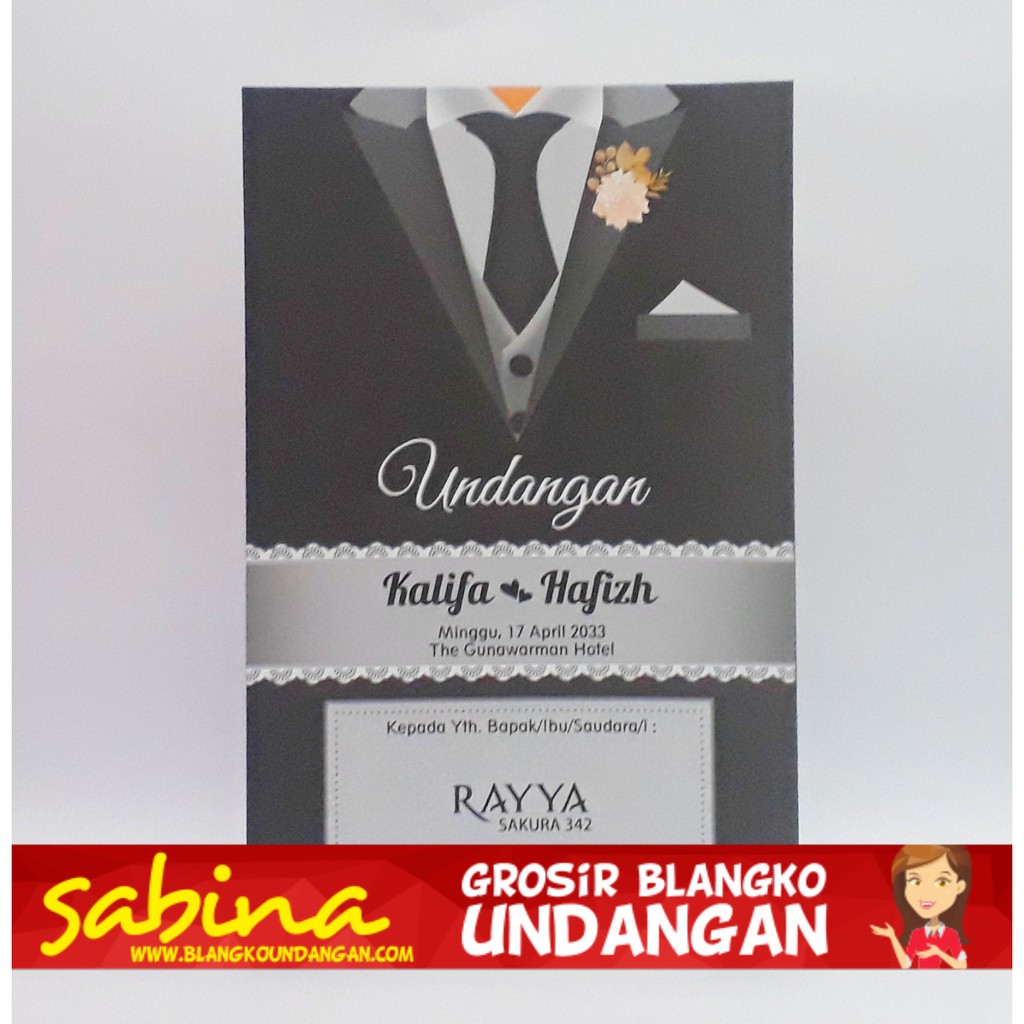 BLANGKO UNDANGAN RAYYA 342 | SABINA UNDANGAN