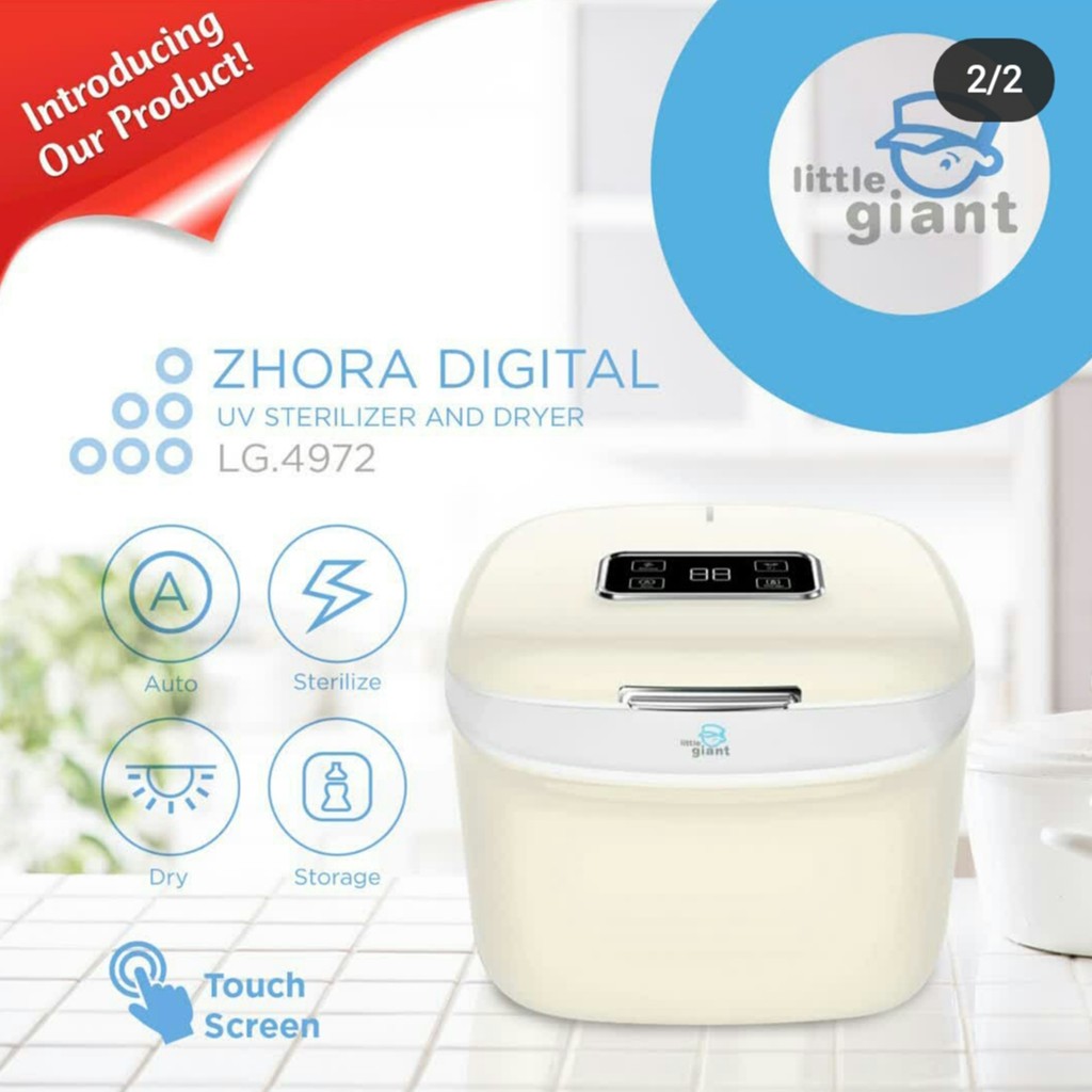 Little Giant Zhora Digital UV Sterilizer And Dryer LG 4972