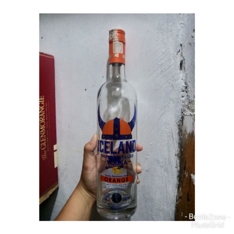 botol bekas miras import iceland