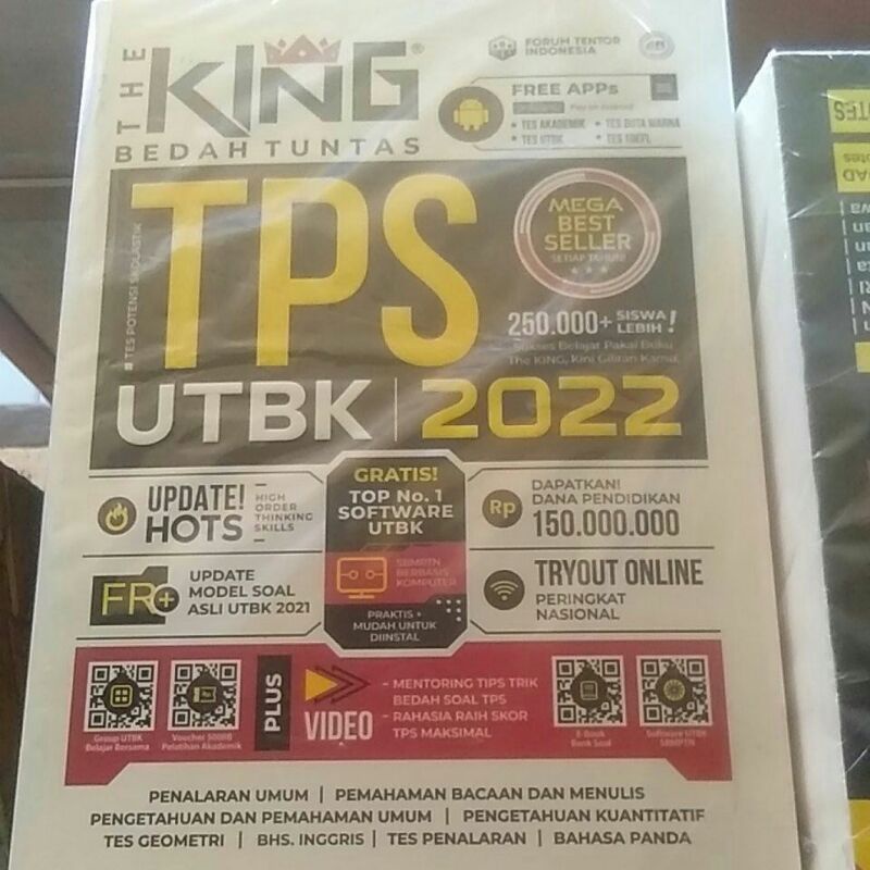 THE king bedah tuntas tps utbk 2022