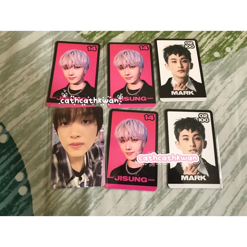 sharing nct dream glitch mode trading card