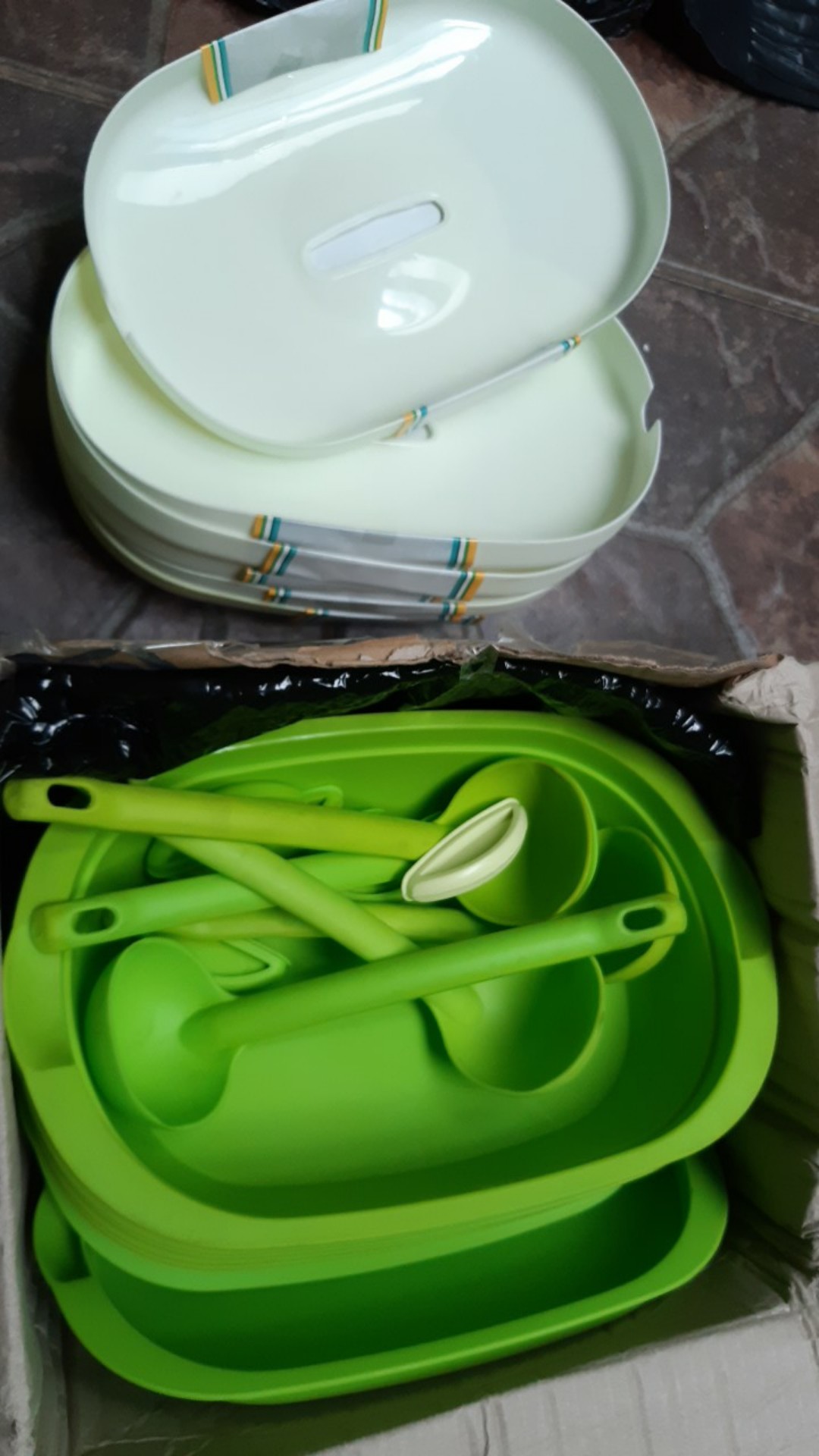 Verona Set Of 7 Pcs Bahan Plastik Bpa Free Original