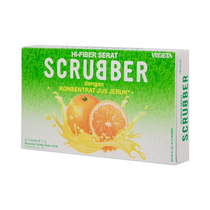 

d201nhd Scrubber Minuman Serat Dus 6'S 7.1 Gr Jeruk (5 Pcs) Ds201Fs
