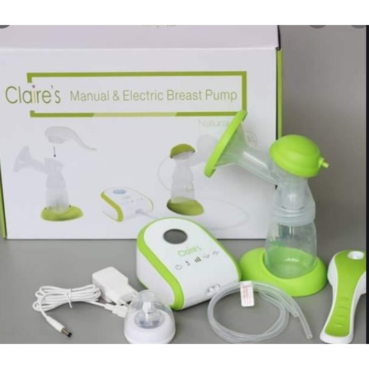 Claire's Manual &amp; Electric Breast Pump - BPA27