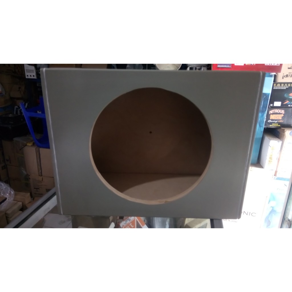 BOX SPEAKER SUBWOOFER MOBIL 12 INCH MDF TEBAL LAPIS KAIN JOK