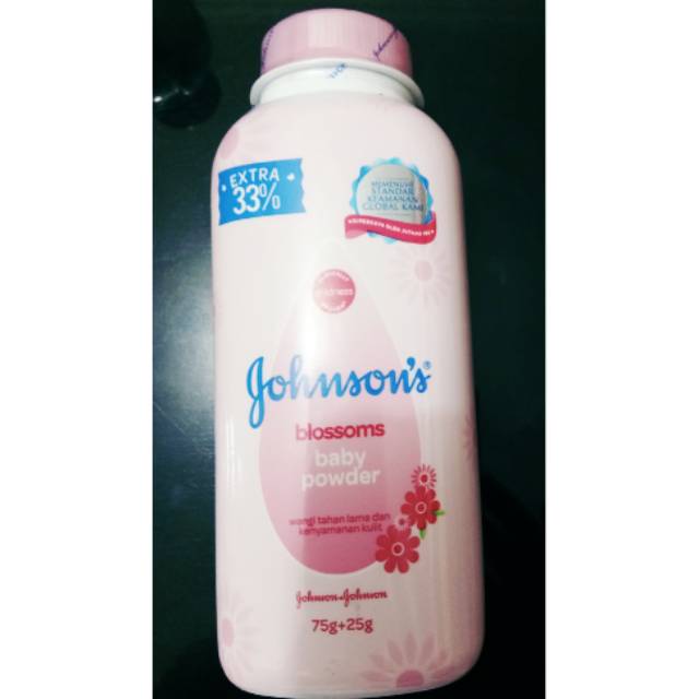 Jual Johnsons baby powder 75+25g (100g) | Shopee Indonesia